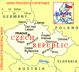 Czech Republic Map