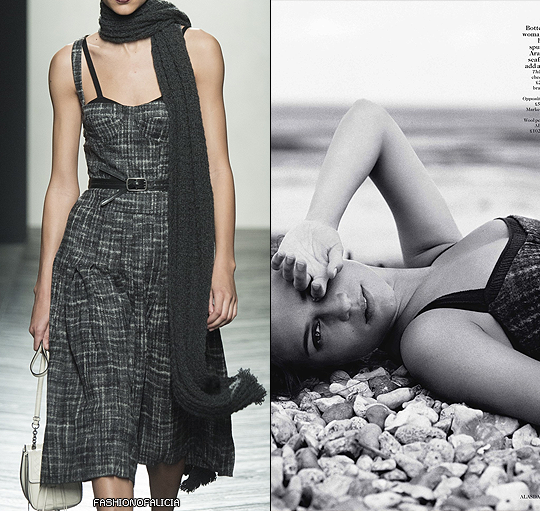 Vogue UK | August 2016
Bottega Veneta Fall 2016 Ready to Wear Bra - No Listing Available
Bottega Veneta Fall 2016 Ready to Wear Charcoal Wool Dress - No Listing Available