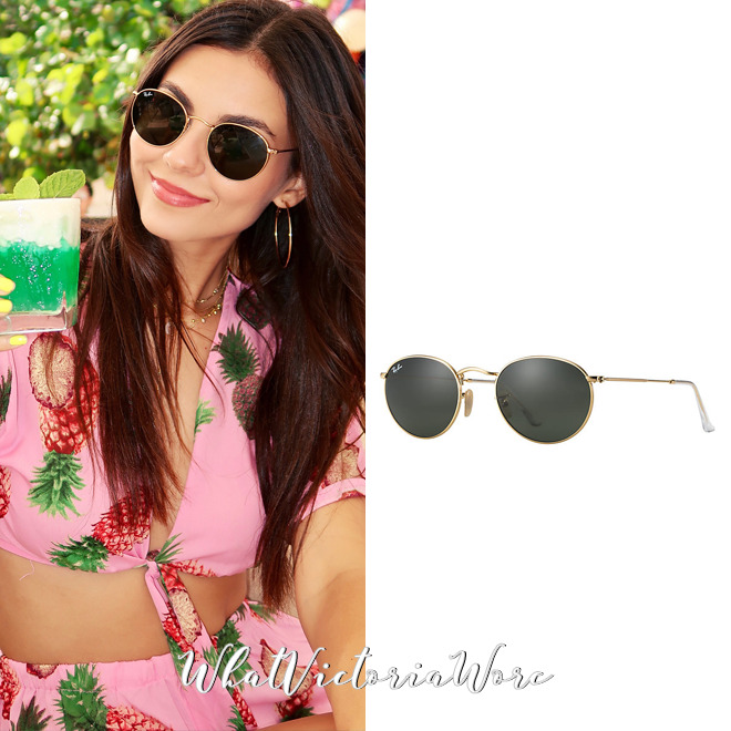 September 2nd, 2018 | Instagram Post
Ray-Ban Round Metal Sunglasses - $153