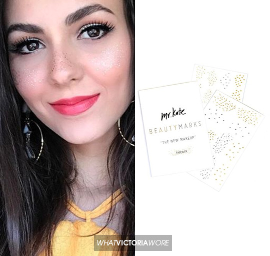 April 14th, 2017 | H&M Loves Coachella Event
Mr. Kate Beauty Marks The New Makeup Freckles - $14