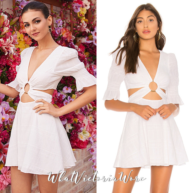 July 14th, 2018 | ‘Kicking off an epic #REVOLVEsummer weekend…’ (x)
Tularosa Nanette Dress - $168
!function(doc,s,id){ var e, p, cb; if(!doc.getElementById(id)) { e = doc.createElement(s); e.id = id; cb = new Date().getTime().toString(); p =...