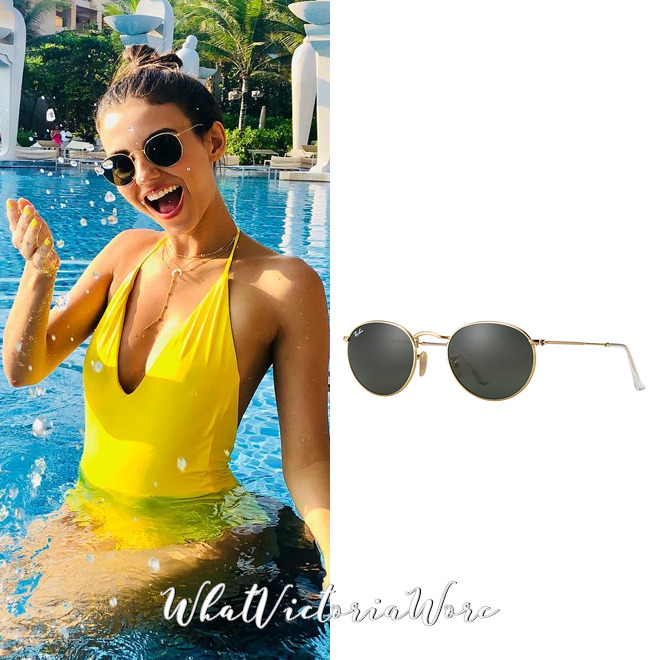 August 30th, 2018 | Instagram Post
Ray-Ban Round Metal Sunglasses - $153