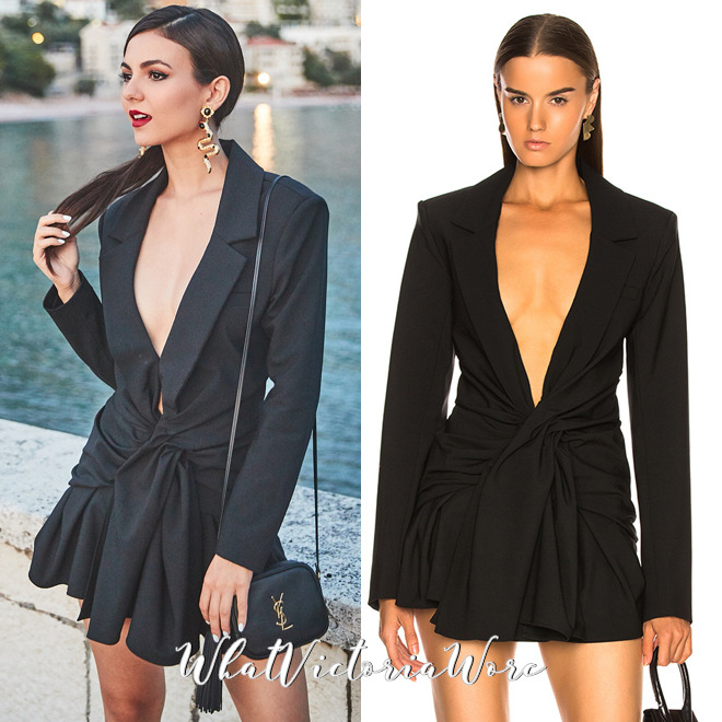 June 5th, 2018 | ‘Wore this lovely ‘fit on my final night in Montenegro…’ Instagram Post
Jacquemus Rafael Dress - $1,035
!function(doc,s,id){ var e, p, cb; if(!doc.getElementById(id)) { e = doc.createElement(s); e.id = id; cb = new...