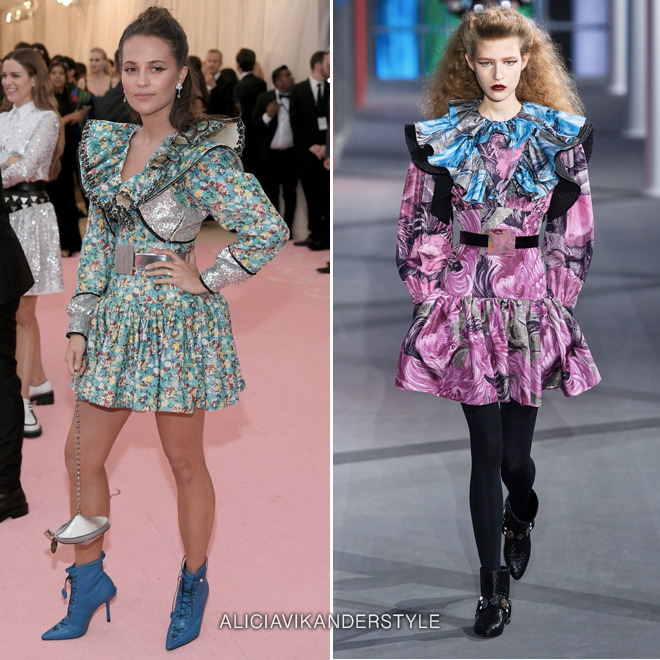 May 6th, 2019 | ‘Camp: Notes on Fashion’ MET Gala
Custom Louis Vuitton Fall 2019 Dress and Belt