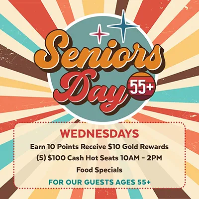 Seniors Day 55+ Graphic