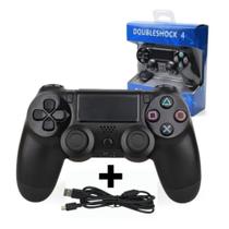 Controle Com Fio Para Ps4 Joystick Wired Compatível Com PS4 - Double Motor 4