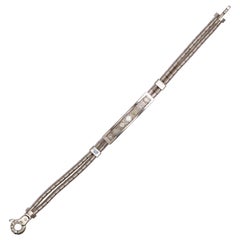 18k White Gold Diamond Bracelet