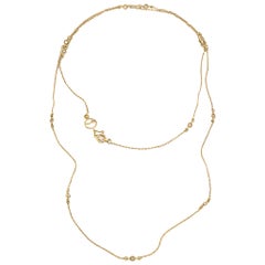 20 Karat Diamond Accent Chain Necklace