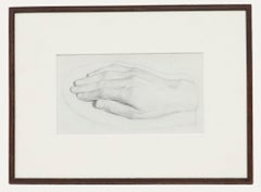 William Kerry – Graphitzeichnung des frühen 20. Jahrhunderts, Studie einer Hand