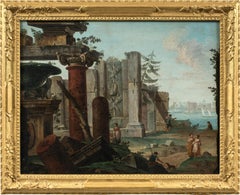 Antonio Joli (Vedutist Master) - 18th century landscape painting - Architectures