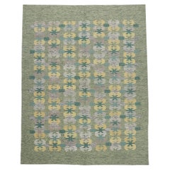 Swedish Inspired Kilim Rug, Scandinavian Modern Meets Biophilic Design