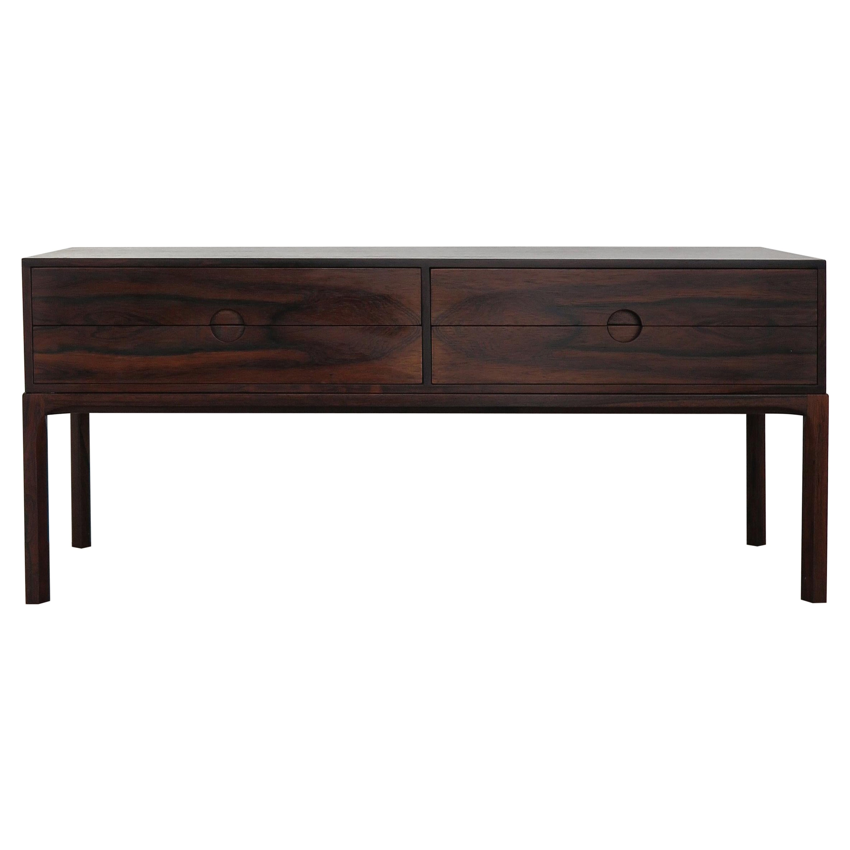 Kai Kristiansen Aksel Kjersgaard Wood Chest of Drawer Sideboard 394 Model, 1960s