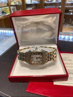 Cartier Panthere L 3-Row 18k Gold