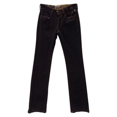 Jean Paul Gaultier Dark Denim Jeans