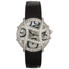 Cartier Ronde Folle Libre White Gold Diamond Set WJ304350