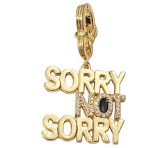 Coomi "Sorry Not Sorry" Pendant Set in 20 Karat Gold