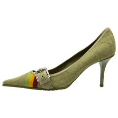 Dior 2004 Rasta Collection Heels