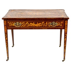 Early 19th Century Dutch Marquetry Center Table