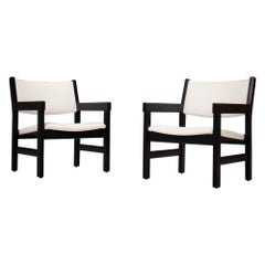 Hans Wegner Midcentury Armchairs for GETAMA, Set of Two