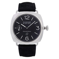 Panerai Radiomir Black Seal Steel Black Dial Hand Wind Men’s Watch PAM00380