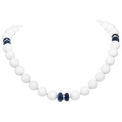 Seaman Schepps White Coral Necklace