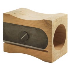 Sharpener Stool in Solid Cedar Wood