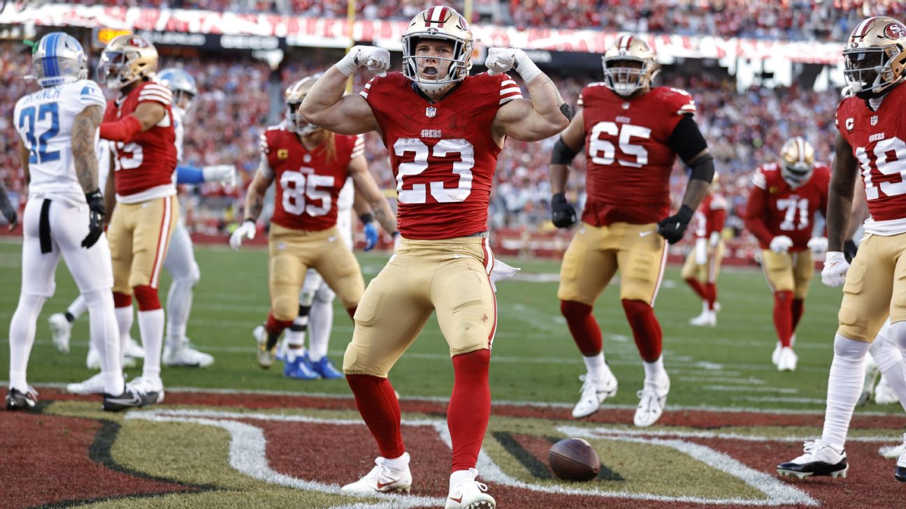 Christian McCaffrey, San Francisco 49ers running back