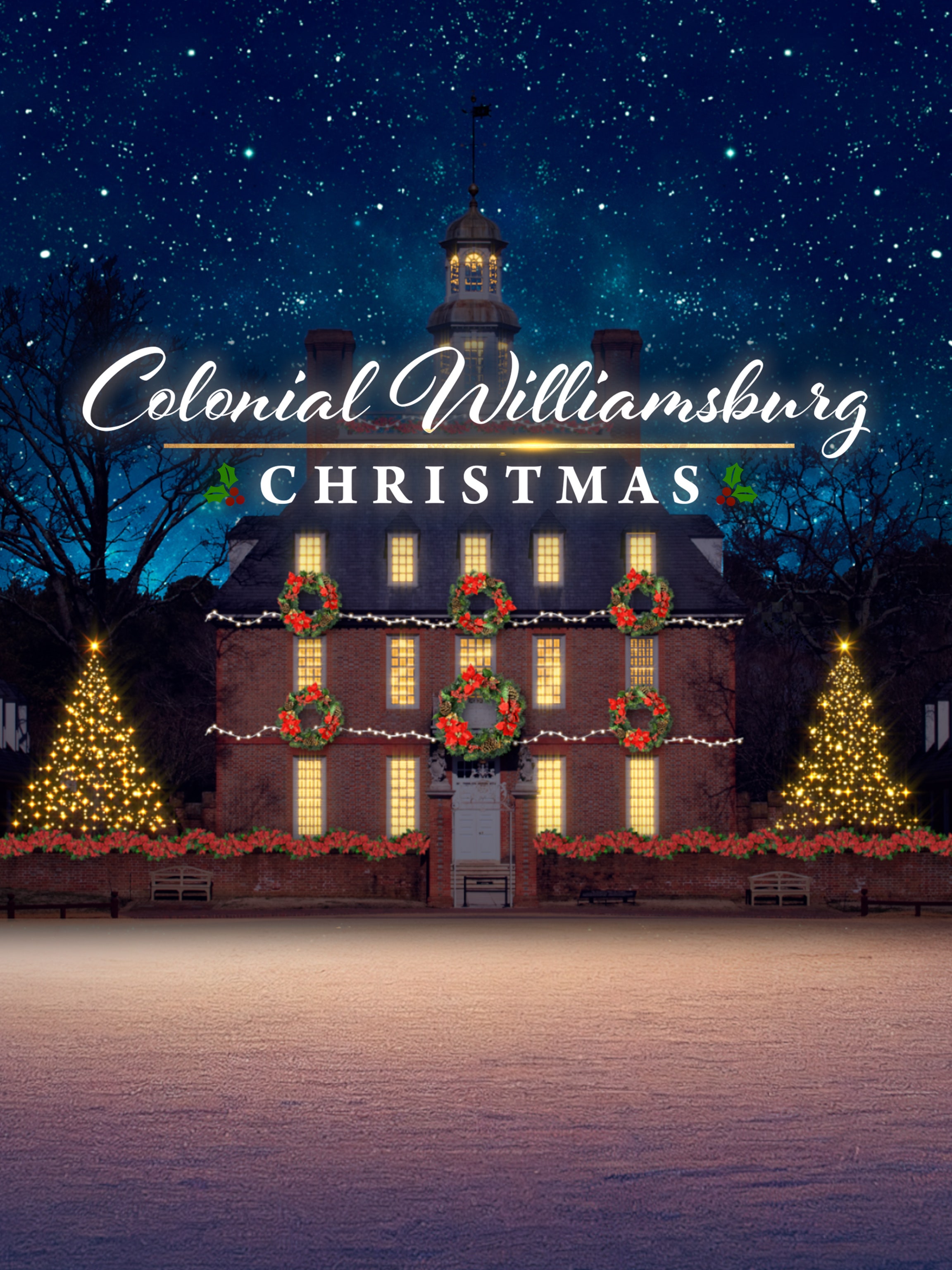 A Colonial Williamsburg Christmas Nation dcg-mark-poster