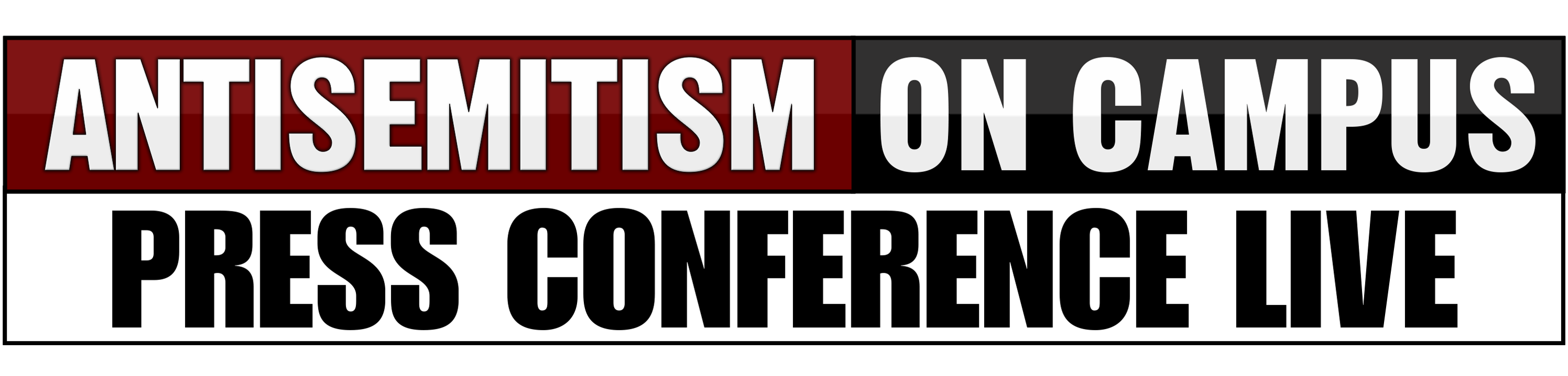 Antisemitism on Campus: Press Conference Live logo