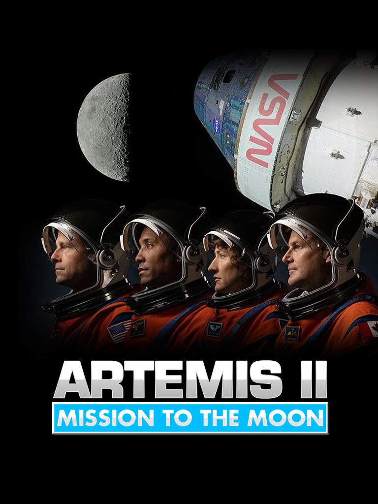 Artemis II Mission to the Moon dcg-mark-poster