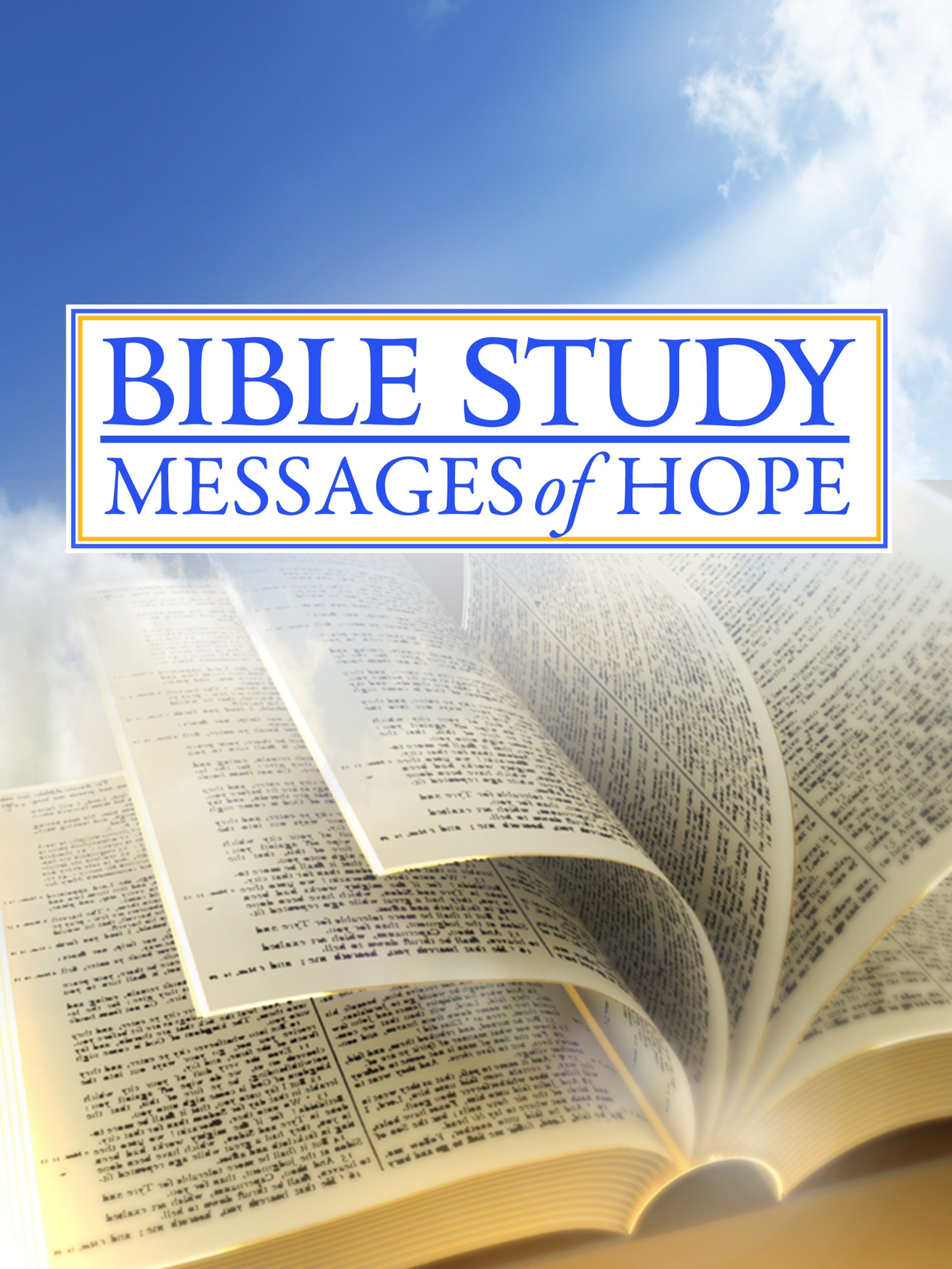 Bible Study: Messages of Hope dcg-mark-poster
