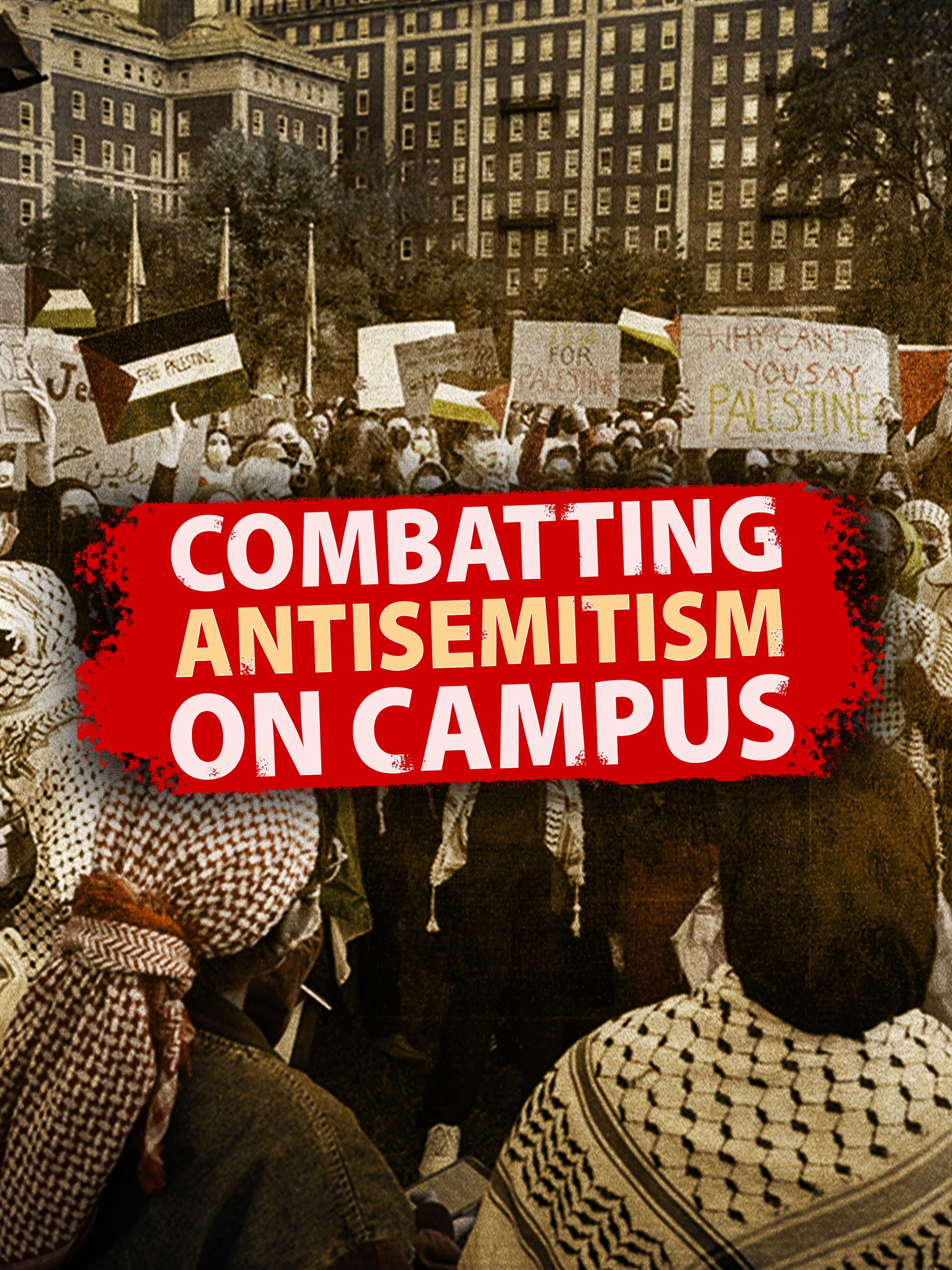 Combatting Antisemitism on Campus dcg-mark-poster