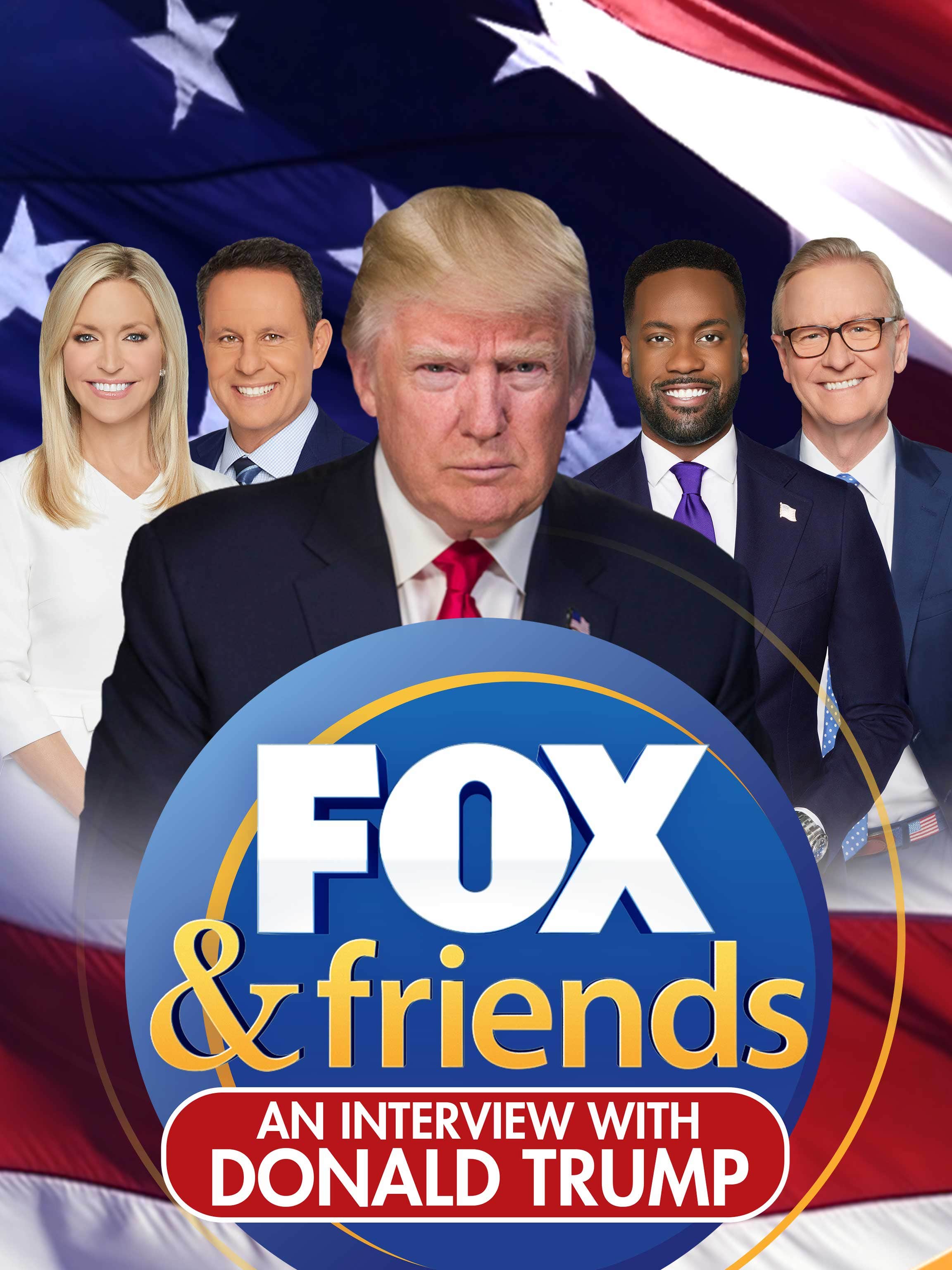 Fox & Friends Interview with Donald Trump dcg-mark-poster