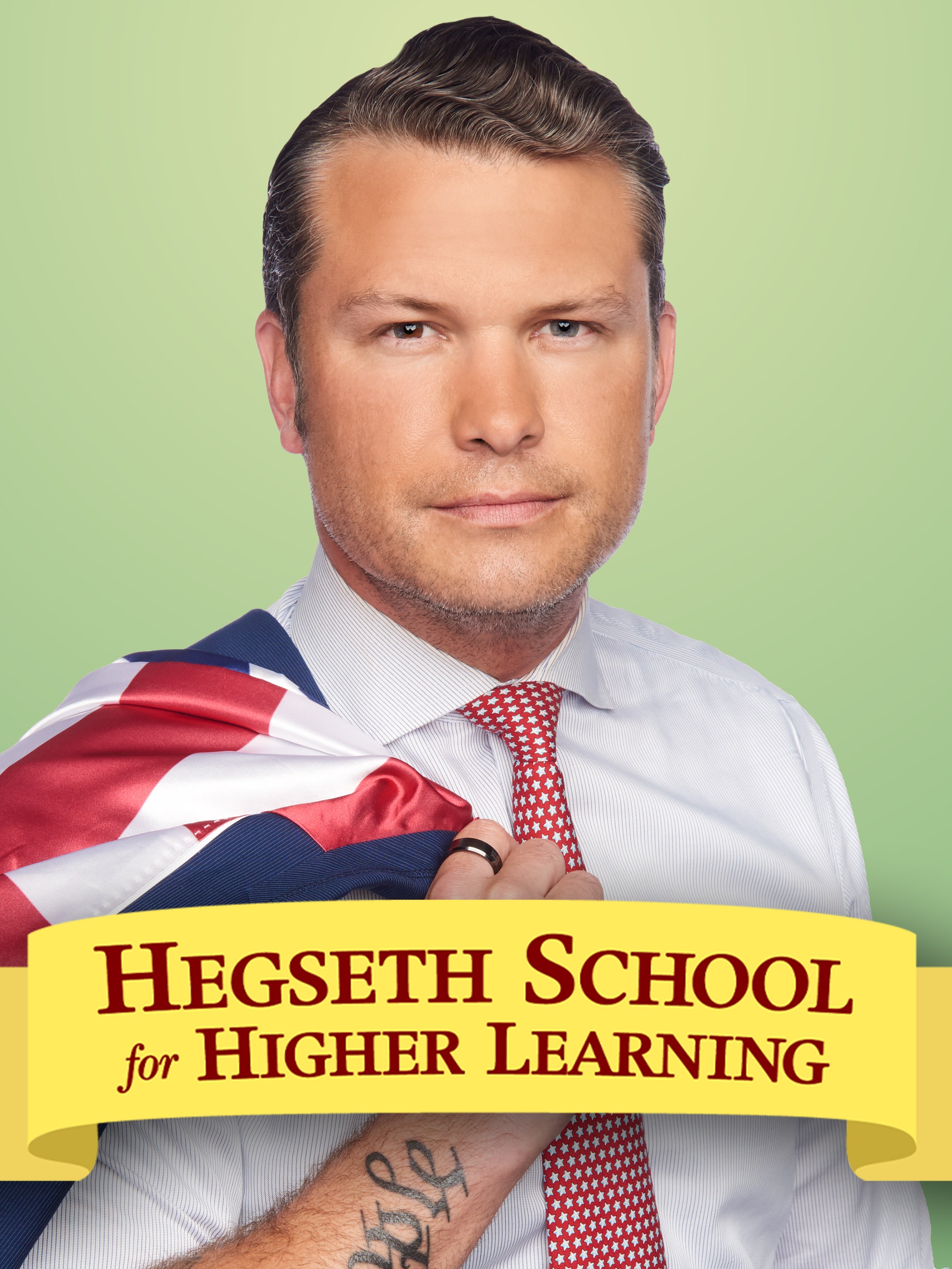 Hegseth School for Higher Learning dcg-mark-poster