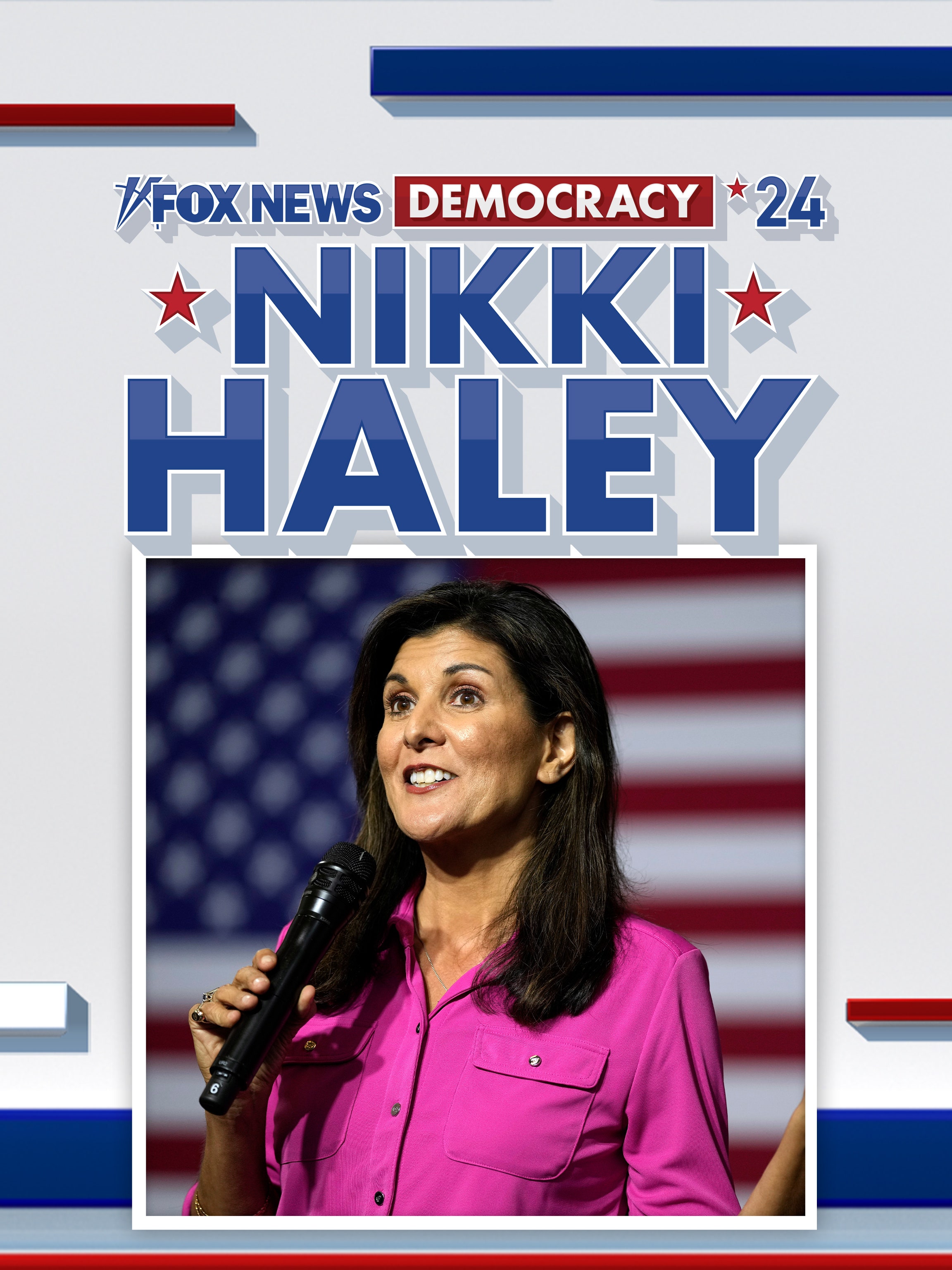 Nikki Haley: Democracy 2024 dcg-mark-poster