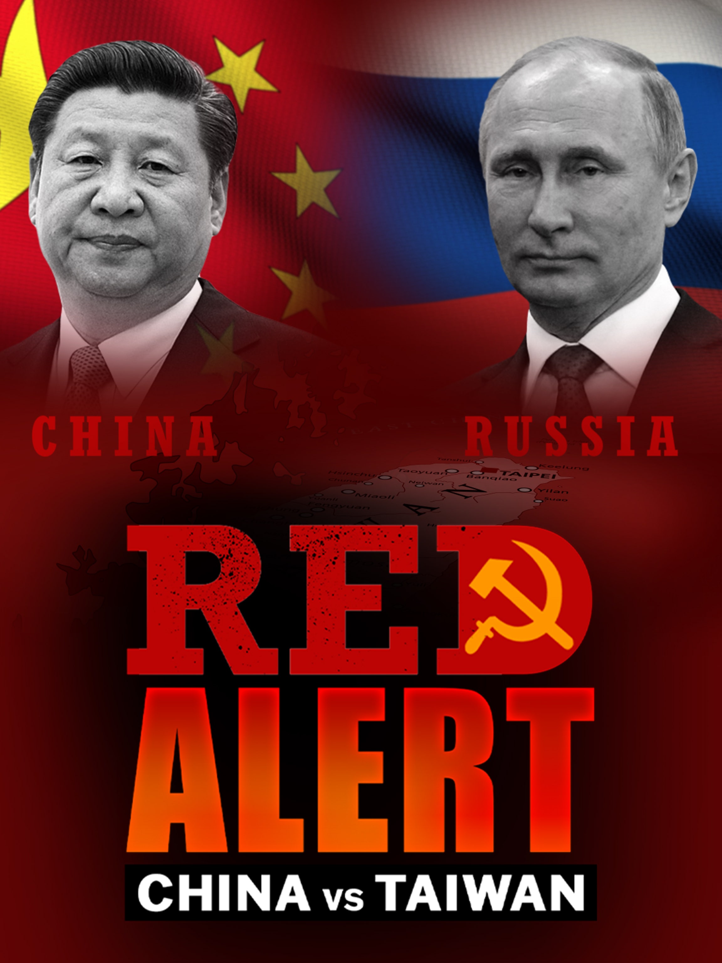 Red Alert: China VS Taiwan dcg-mark-poster