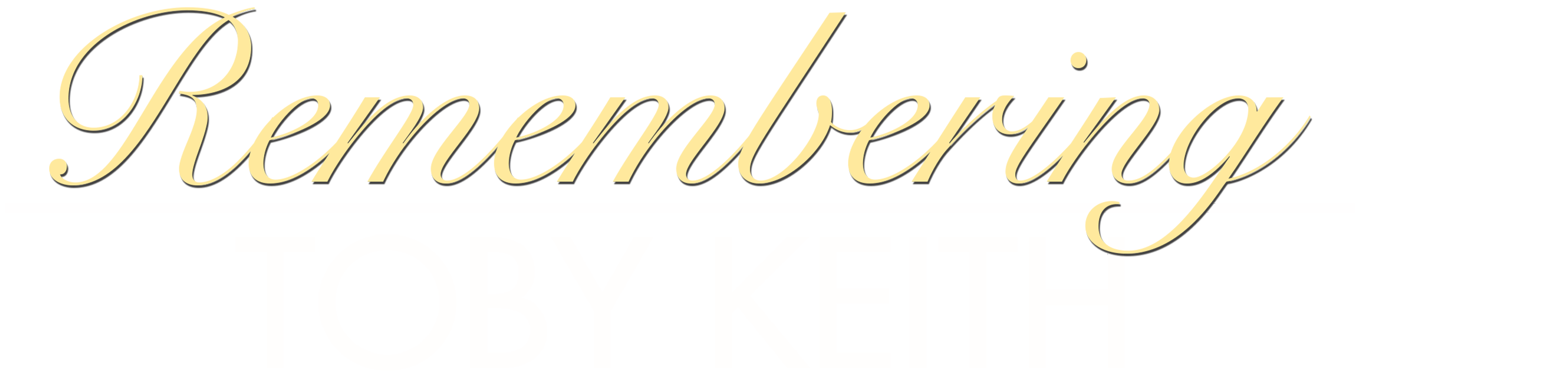 Remembering Toby Keith logo