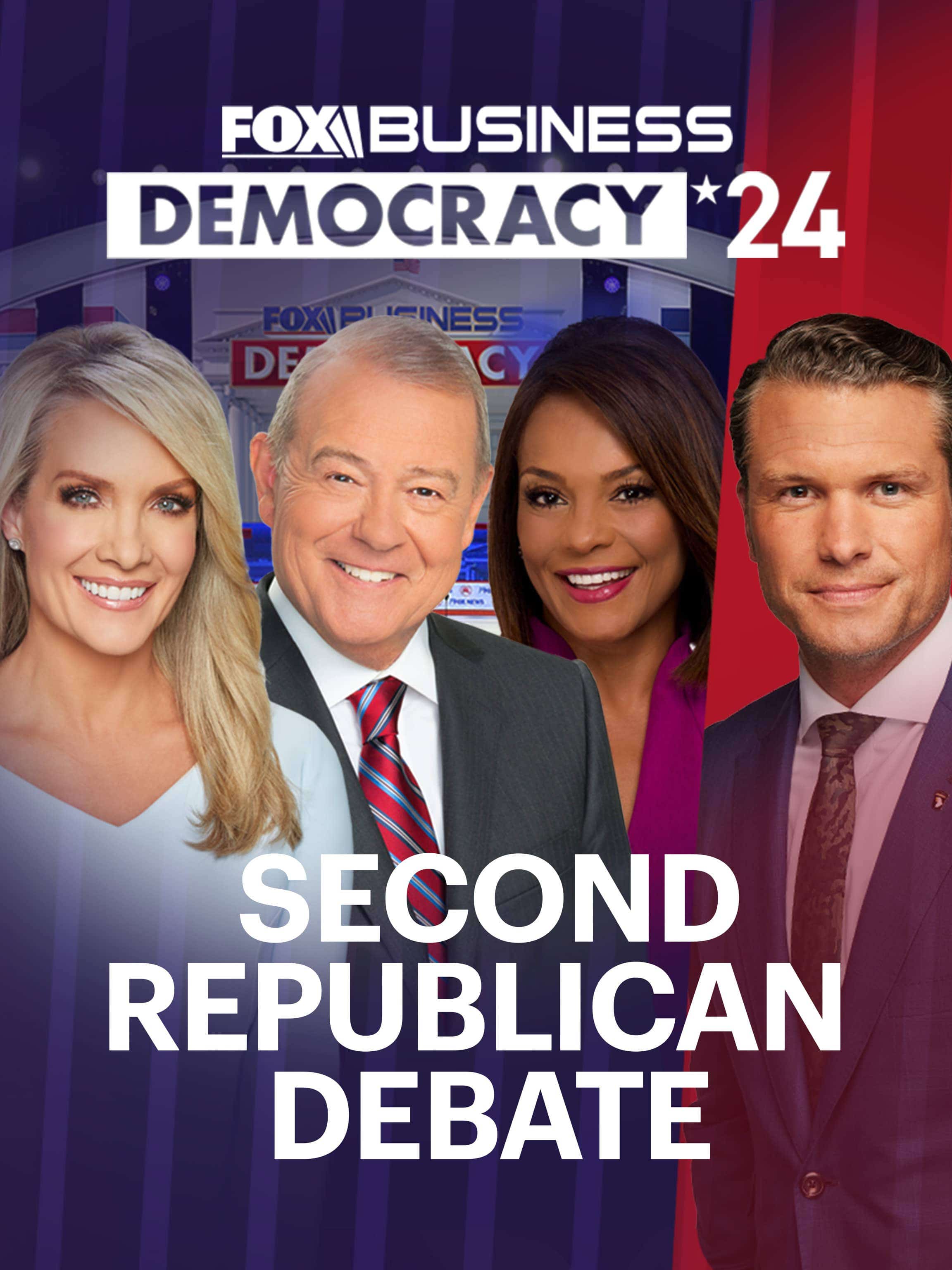 Second Republican Debate: Democracy 2024 dcg-mark-poster