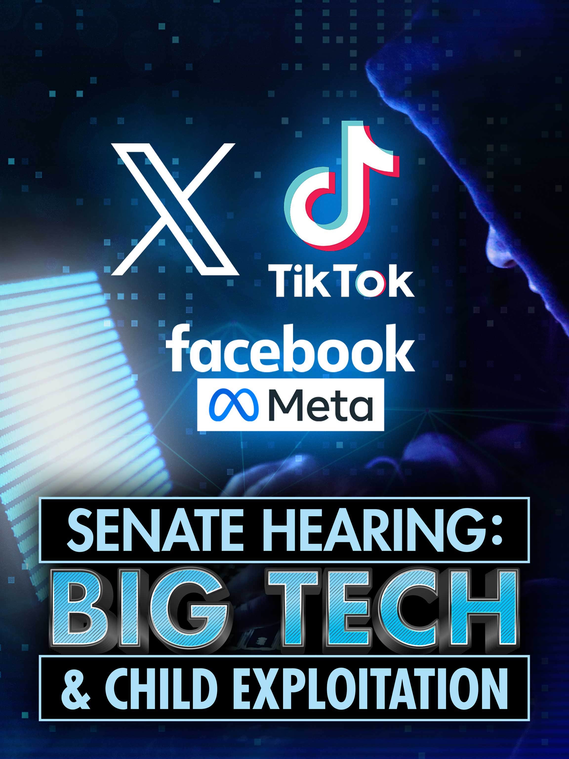 Senate Hearing: Big Tech and Child Exploitation dcg-mark-poster