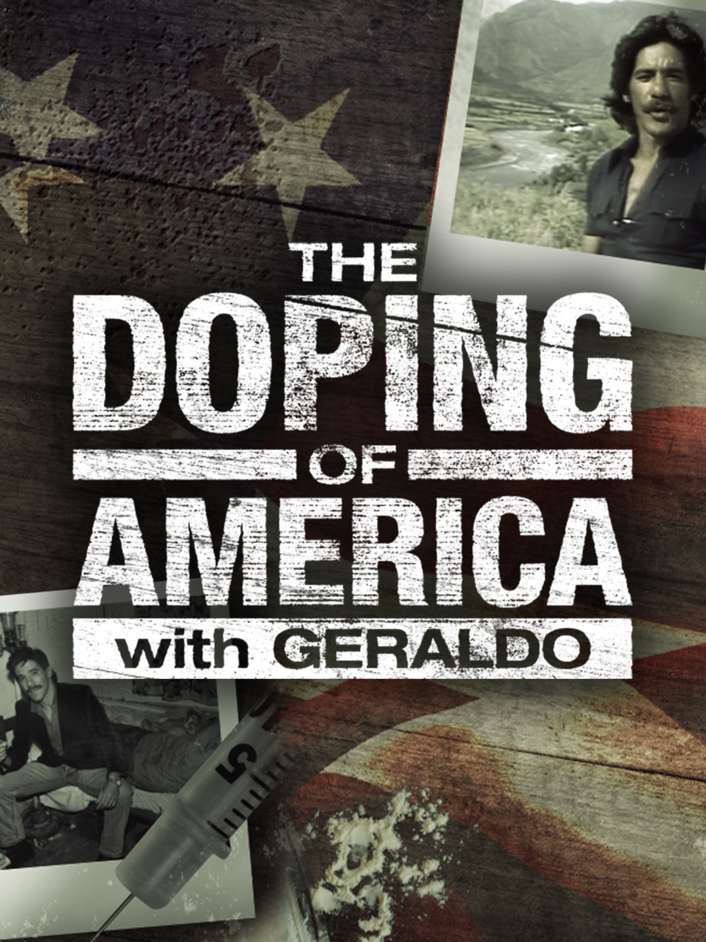The Doping of America with Geraldo dcg-mark-poster