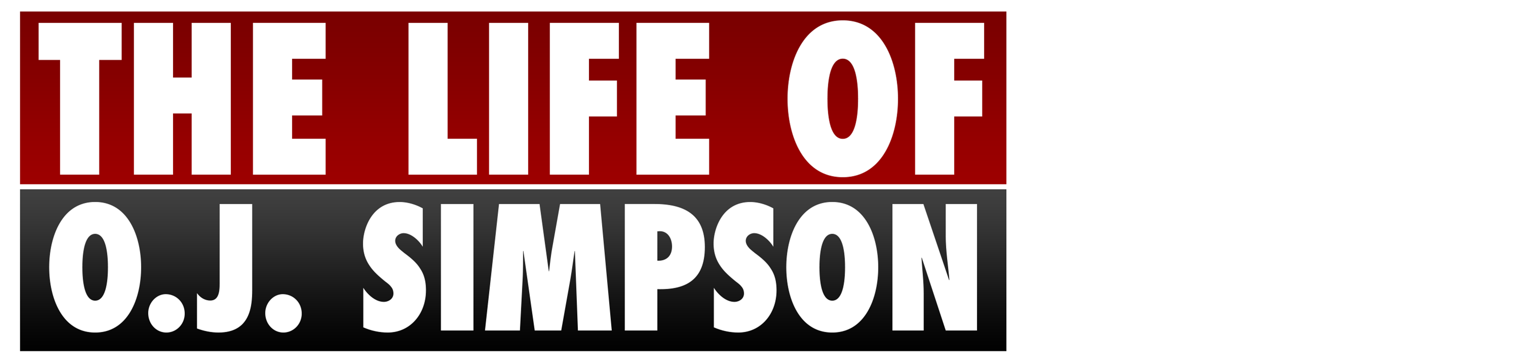 The Life of O.J. Simpson logo