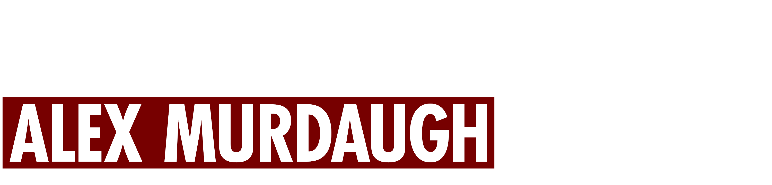 The Trial of Alex Murdaugh logo