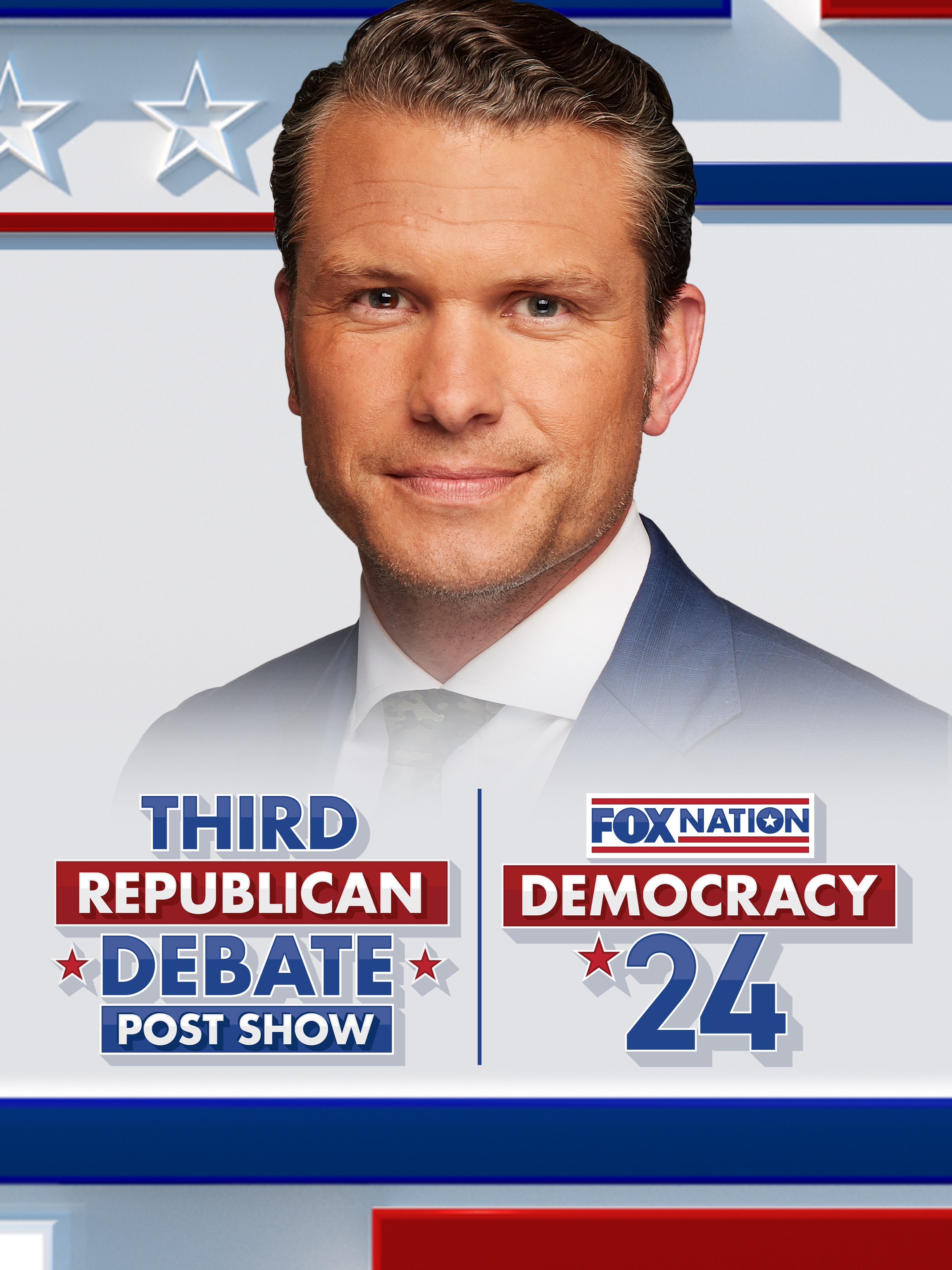 Third Republican Debate Post Show: Democracy 2024 dcg-mark-poster