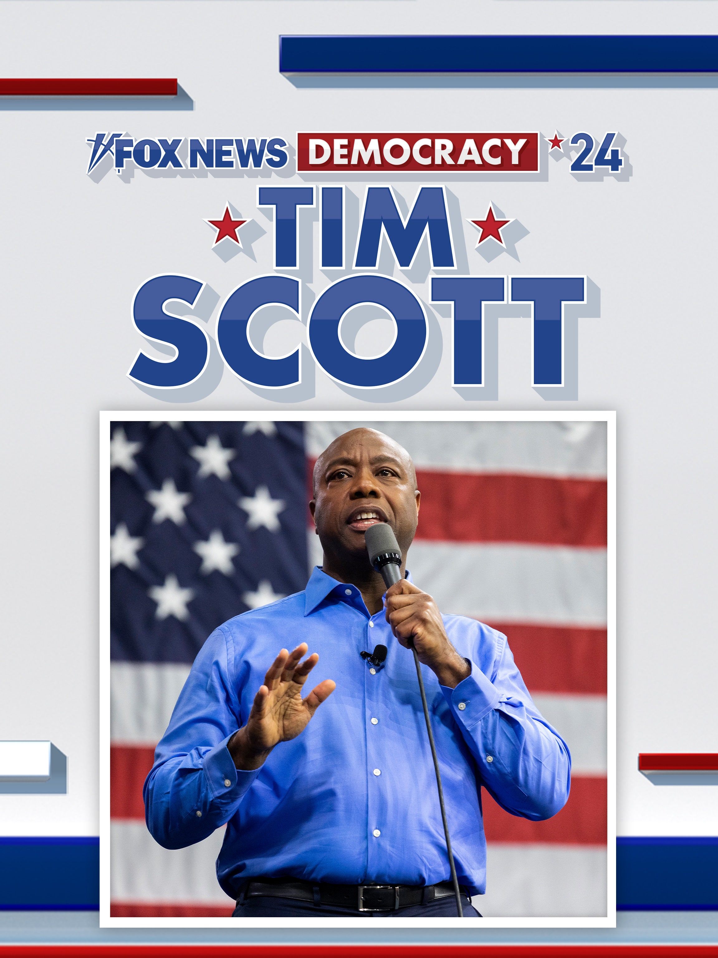 Tim Scott: Democracy 2024 dcg-mark-poster