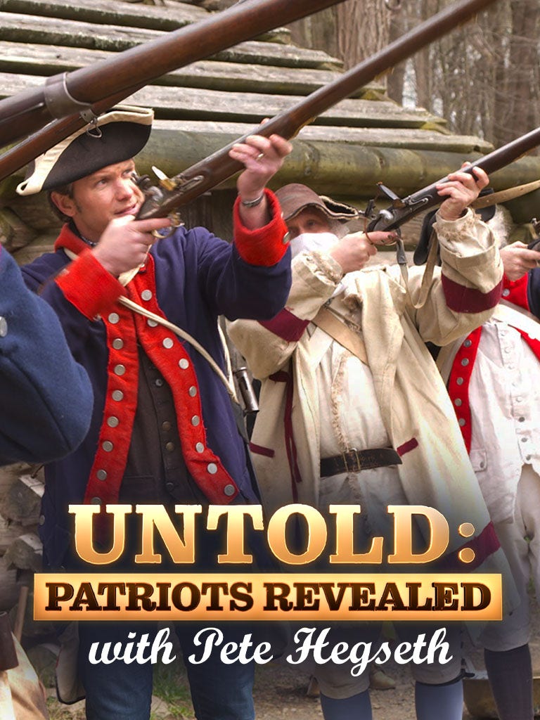 Untold: Patriots Revealed with Pete Hegseth dcg-mark-poster