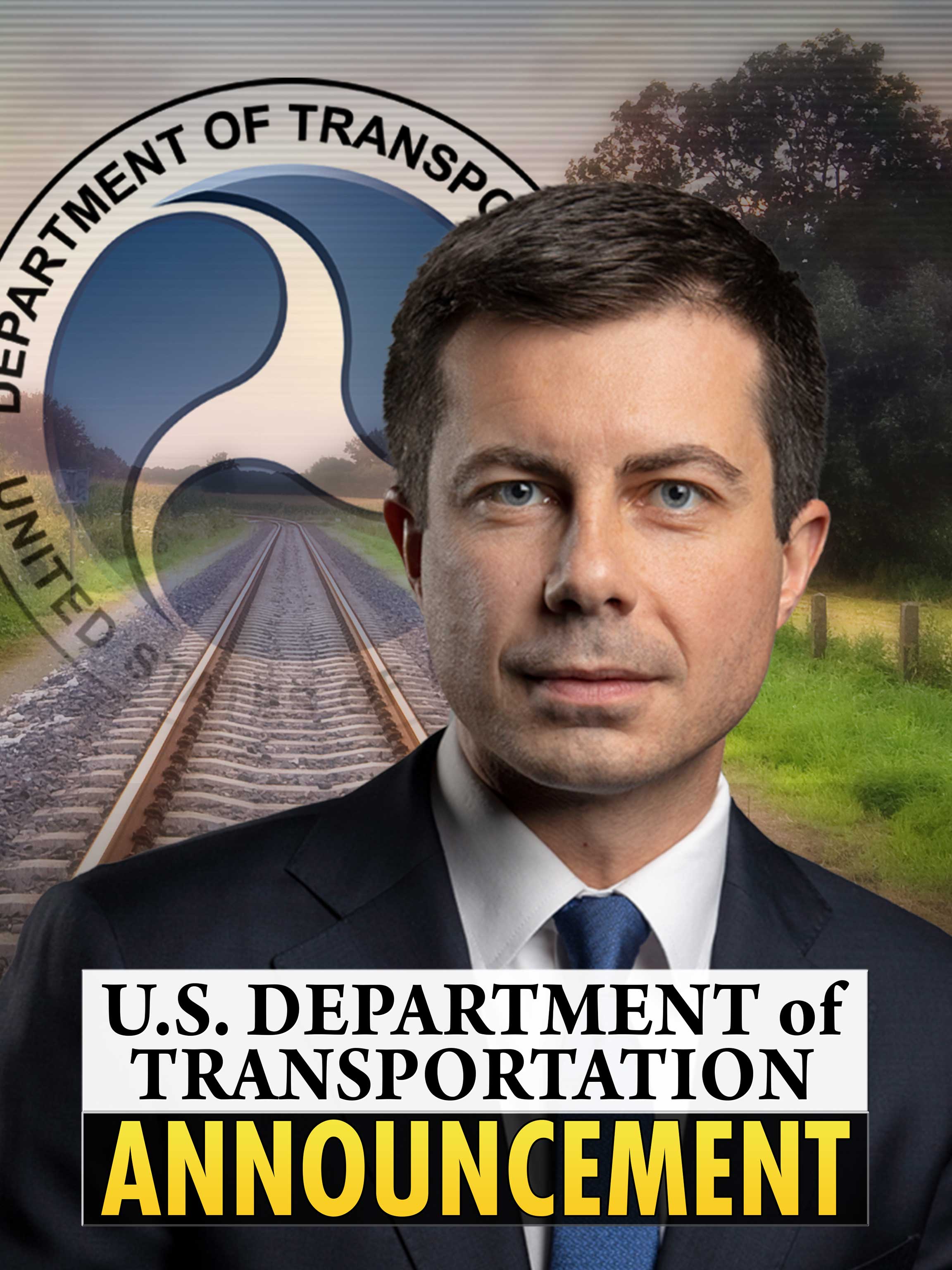 U.S. Department of Transportation Announcement dcg-mark-poster