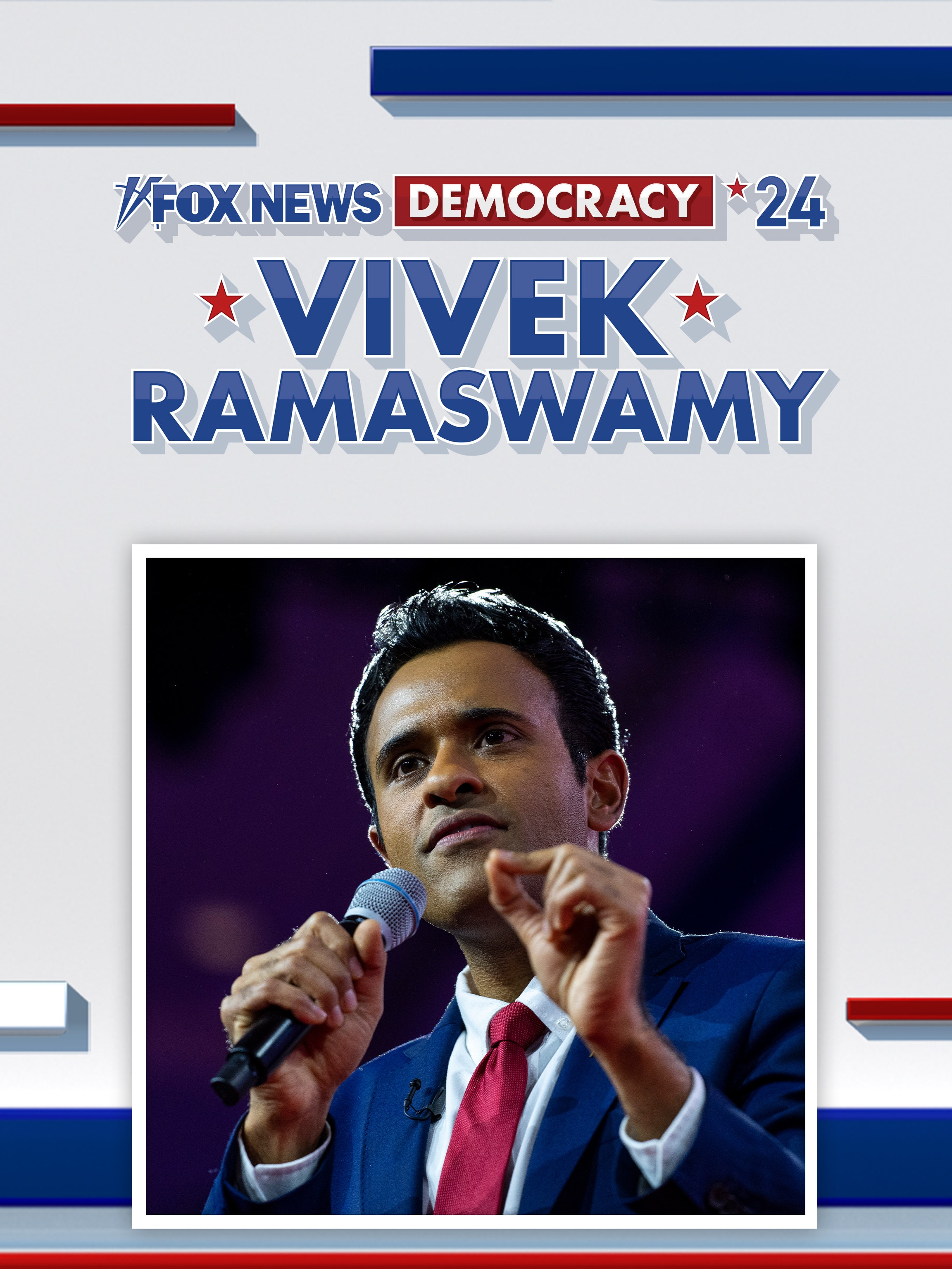 Vivek Ramaswamy: Democracy 2024 dcg-mark-poster