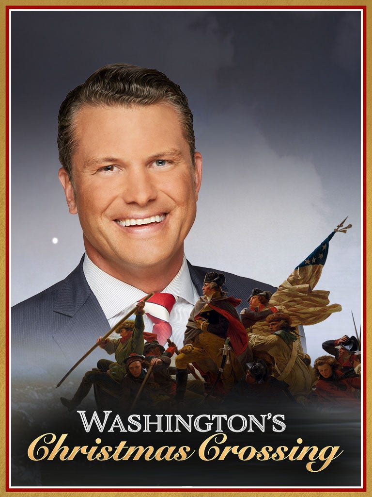 Washington's Christmas Crossing dcg-mark-poster