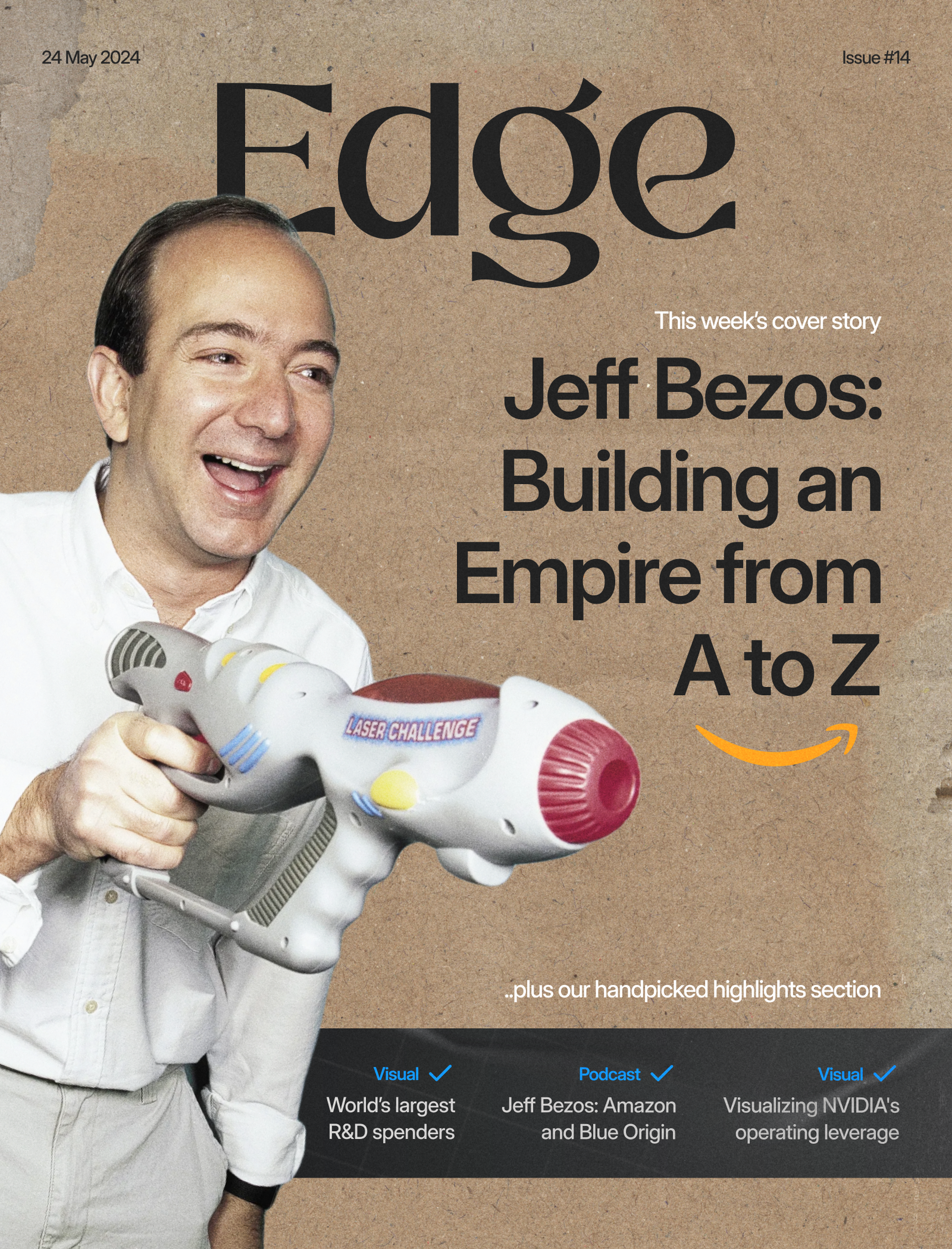 Edge #14 - Jeff Bezos: Building an Empire from A to Z