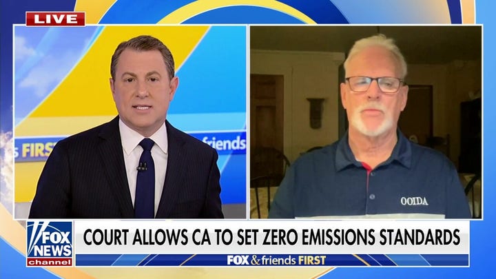 Trucker predicts 'catastrophic' consequences for trucking industry over California's zero-emissions standards